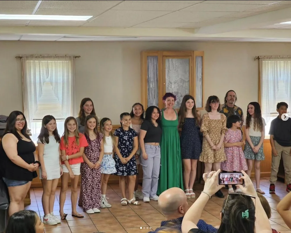 Recital with students