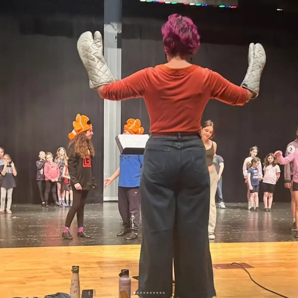 Sarah teaching